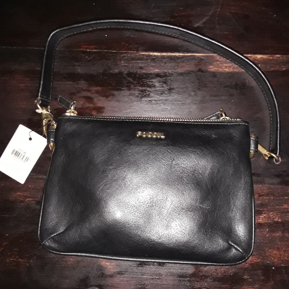Fossil clutch bag